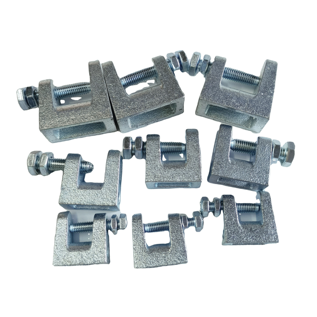 Wide Throat Top Beam Clamp Plain Beam Flange Clamp - Image 1