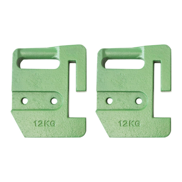 Tractor agricultural machinery counterweight
