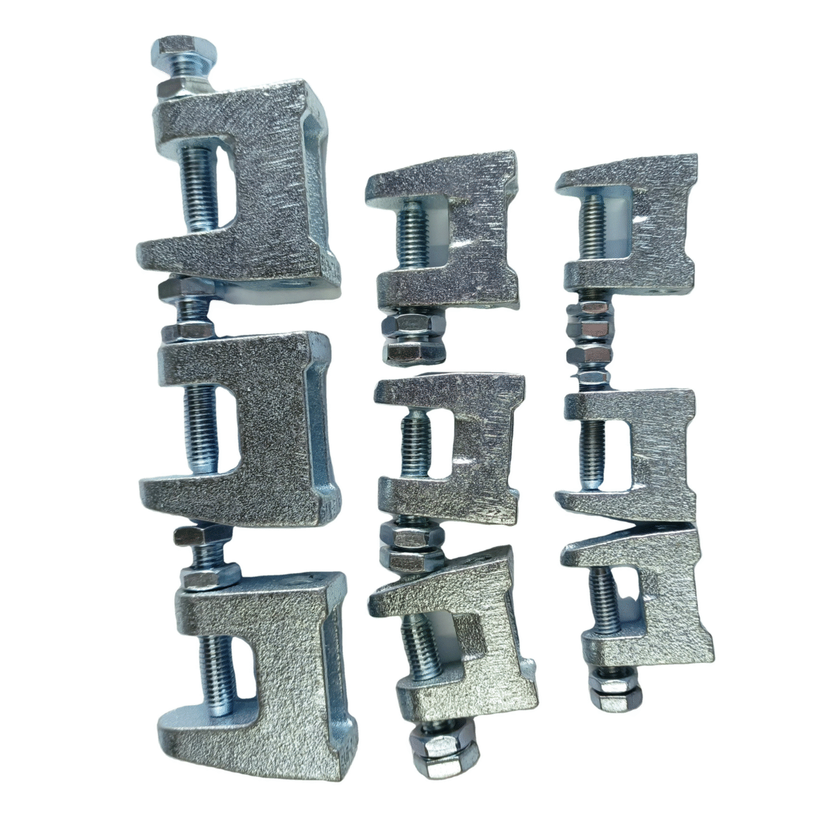 Wide Throat Top Beam Clamp Plain Beam Flange Clamp - Image 2